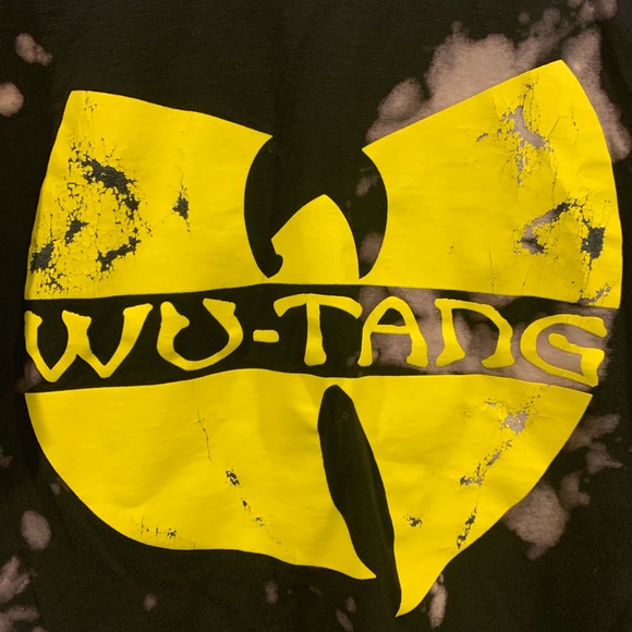 Tie Dye Wu-Tang Clan Hip Hop T-Shirt - Picture 3 of 7